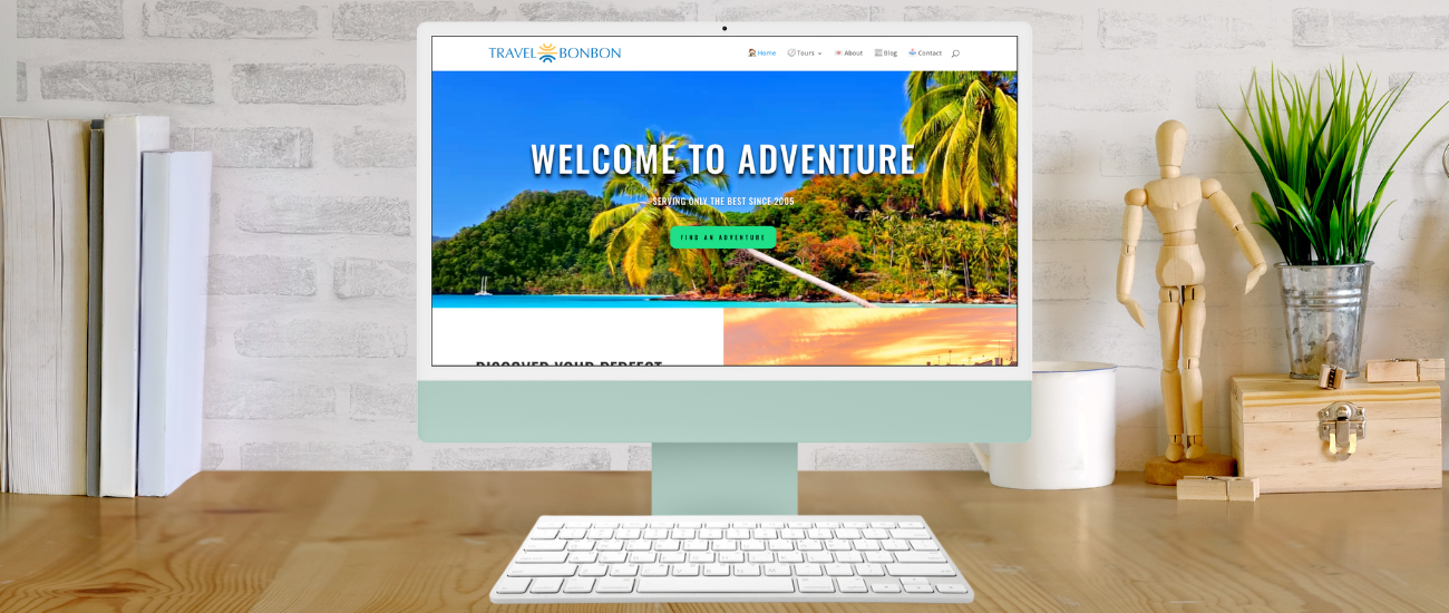Case Study: Travel Bonbon - A New Website to Support a 19 -Year Journey