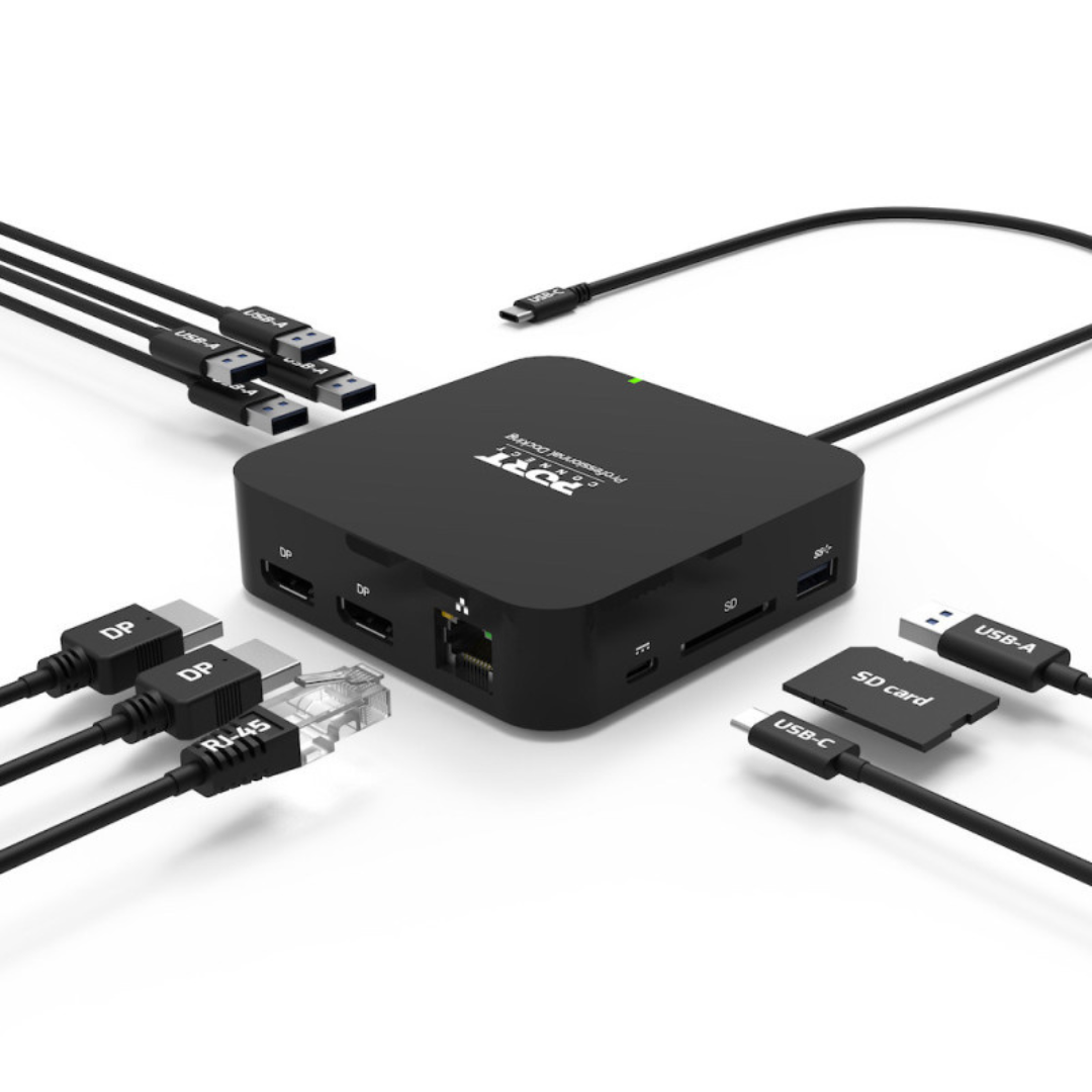 Port Docking Station USB C 2x4K