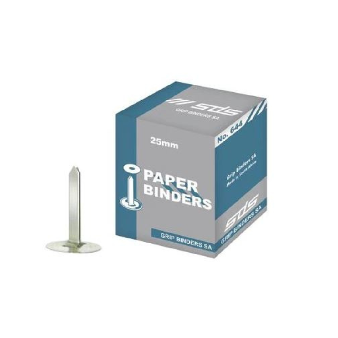 Binders 25mm SDS Paper Prongs 644 100's
