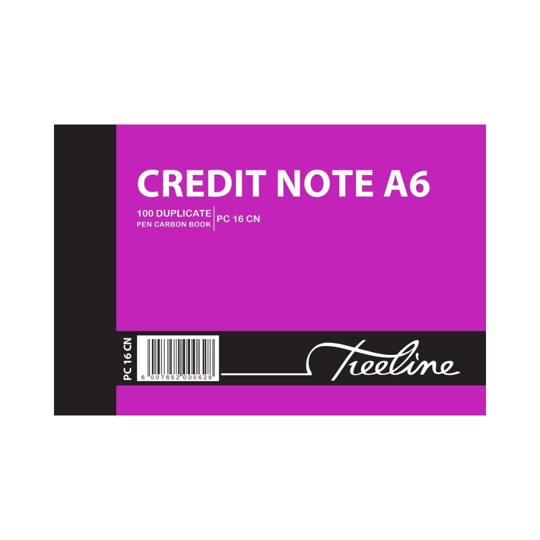 Books A6 Power Star Credit Note