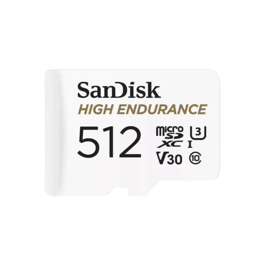 SanDisk 512GB Micro SDXC V130 High Endurance SD Card