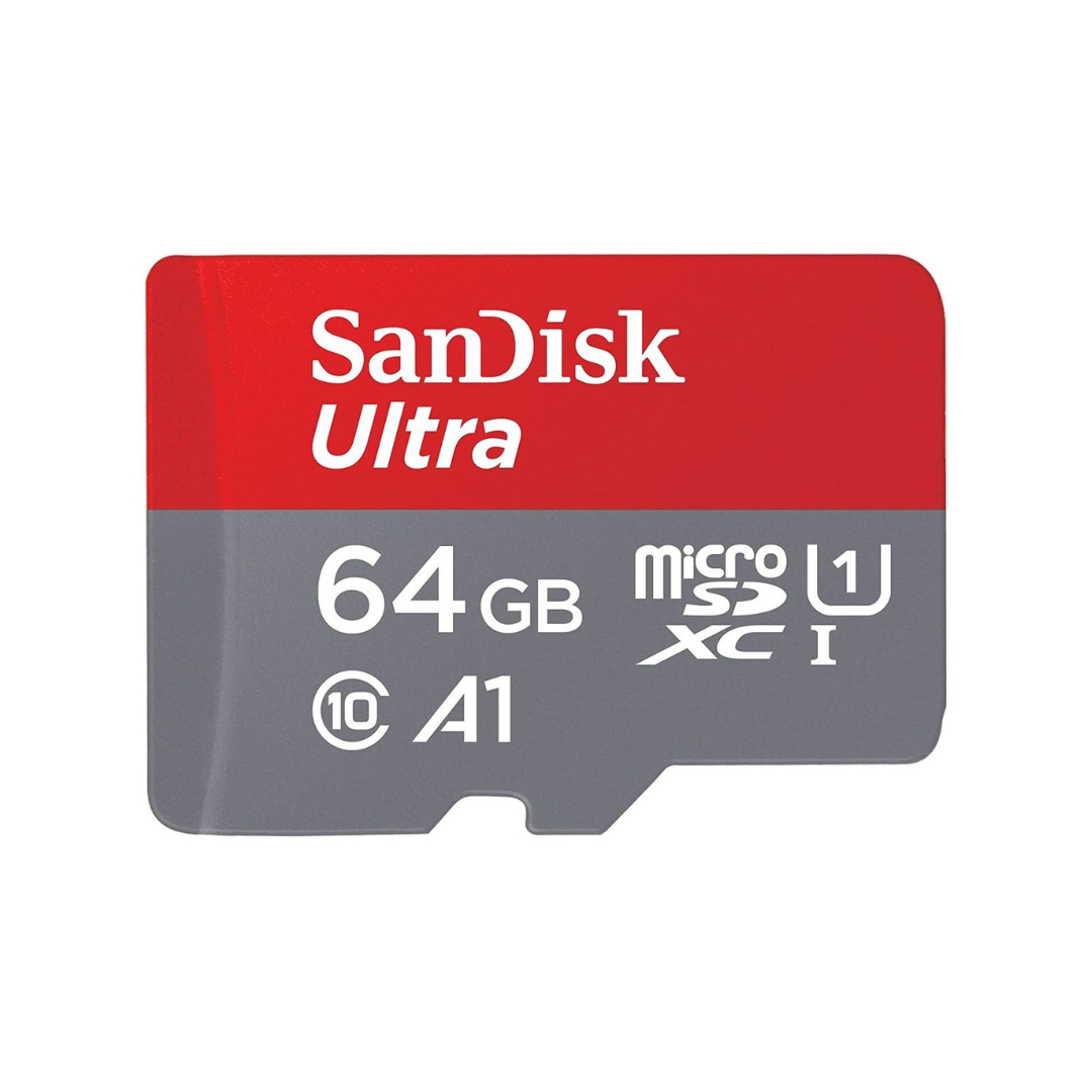 SanDisk 64GB Ultra Micro SDHC UHS-I Memory Card