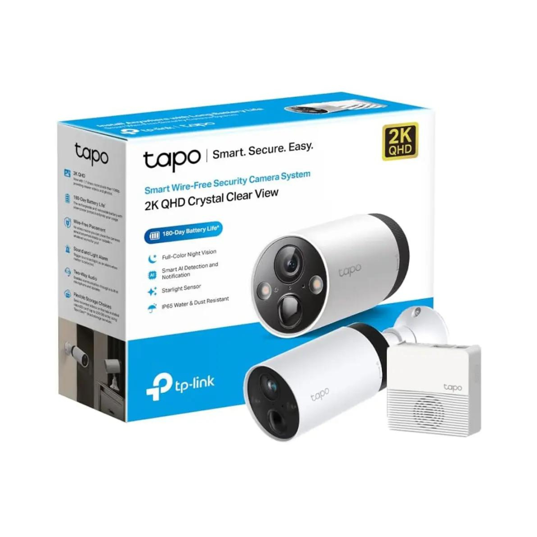 Tapo Smart Wireless Security Camera System 1 Pack incl H200