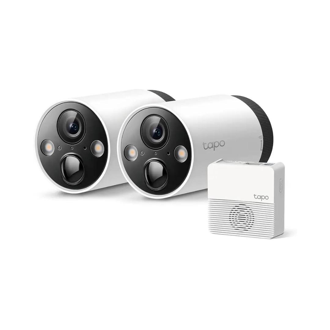 Tapo Smart Wireless Security Camera System 2 Pack incl H200