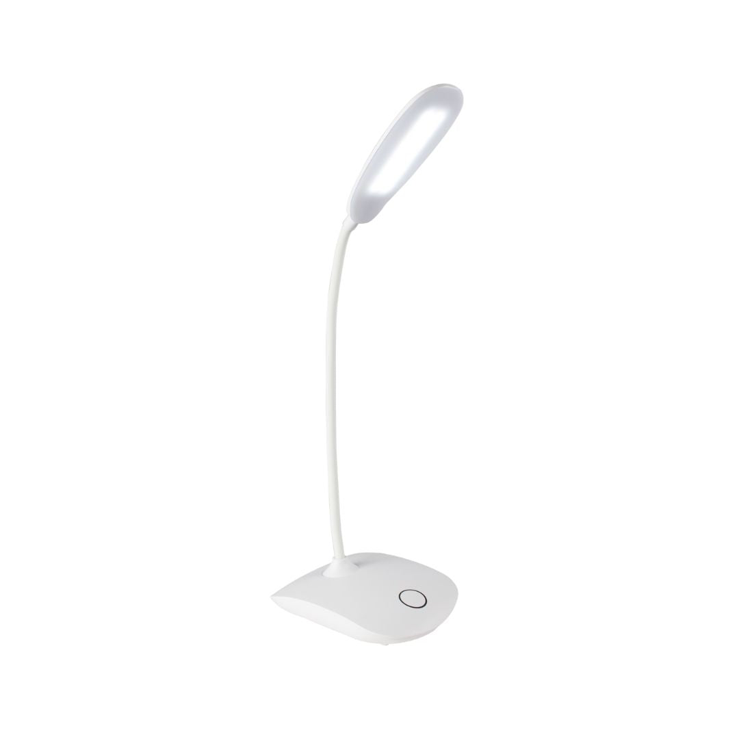 Volkano Gleam Series Desk Lamp White