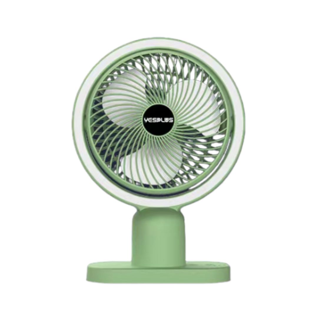 YesPlus Desktop Fan with Light Assorted Colours Y1608