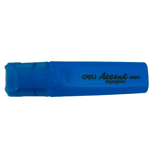 Highlighters Deli Accent Blue