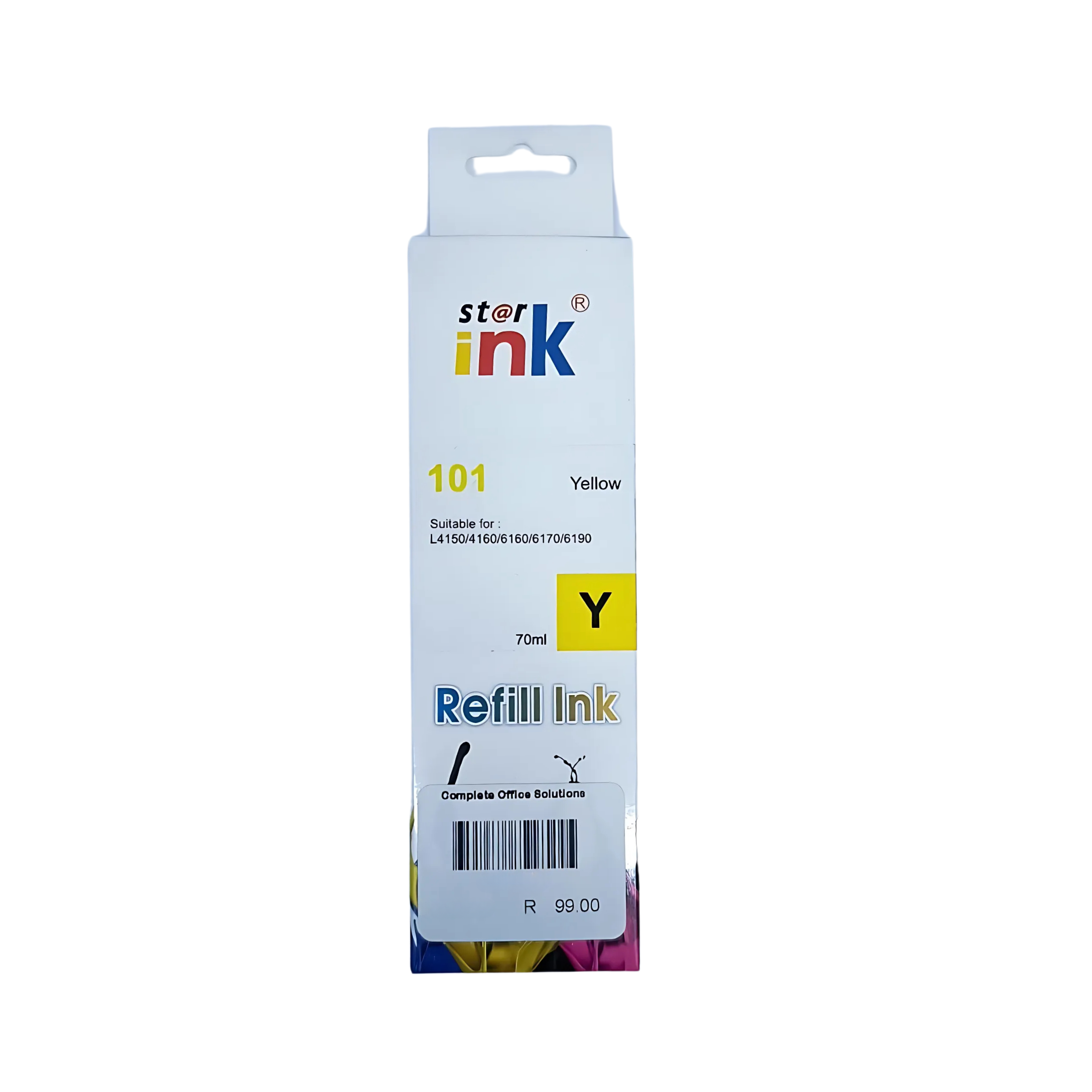Epson 101 Ink Bottles Yellow 70ml Generic