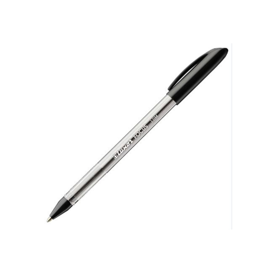 Pen 1mm Luxor Focus Black