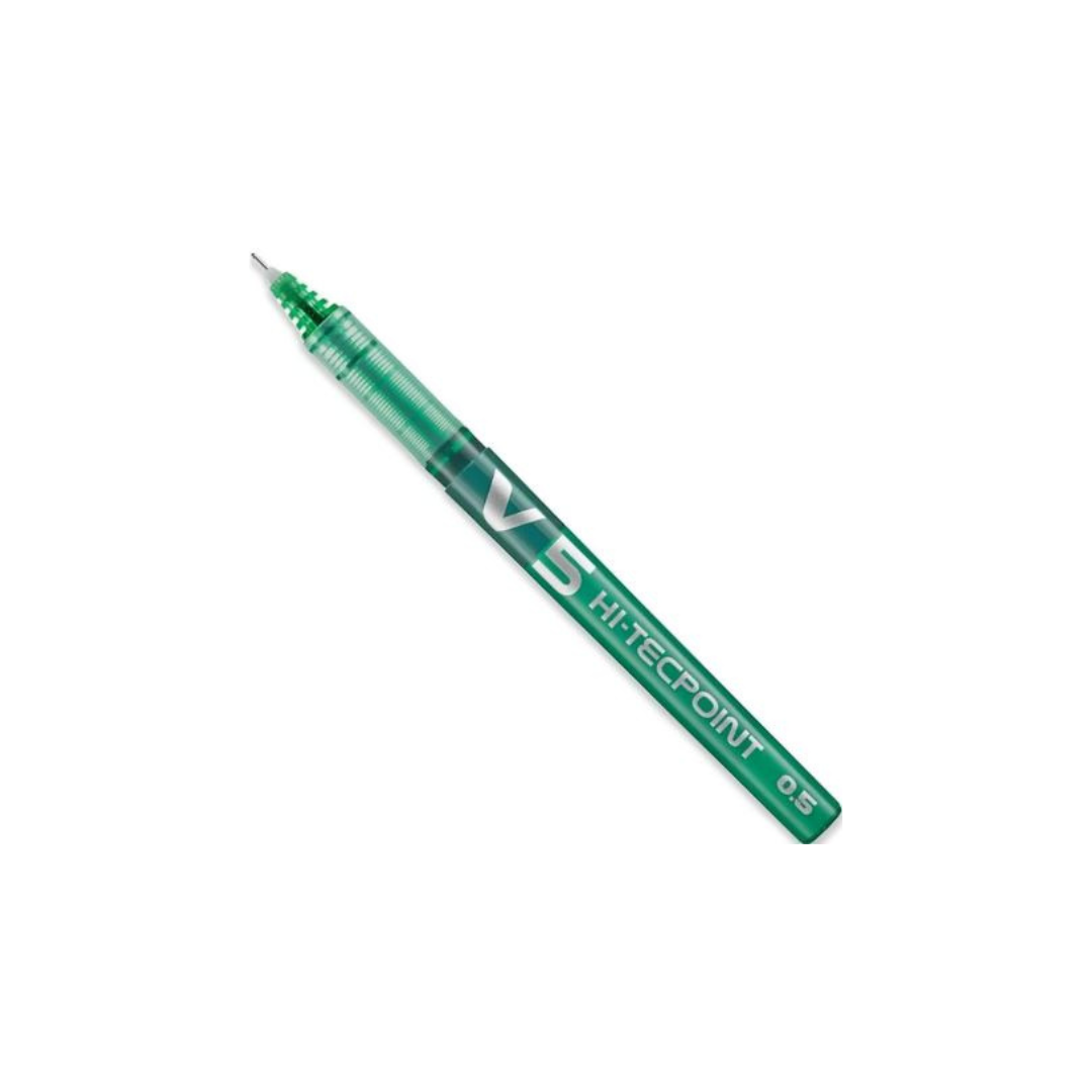 Pen 0.5mm Pilot Rollerball Hi-Tech BXV Green
