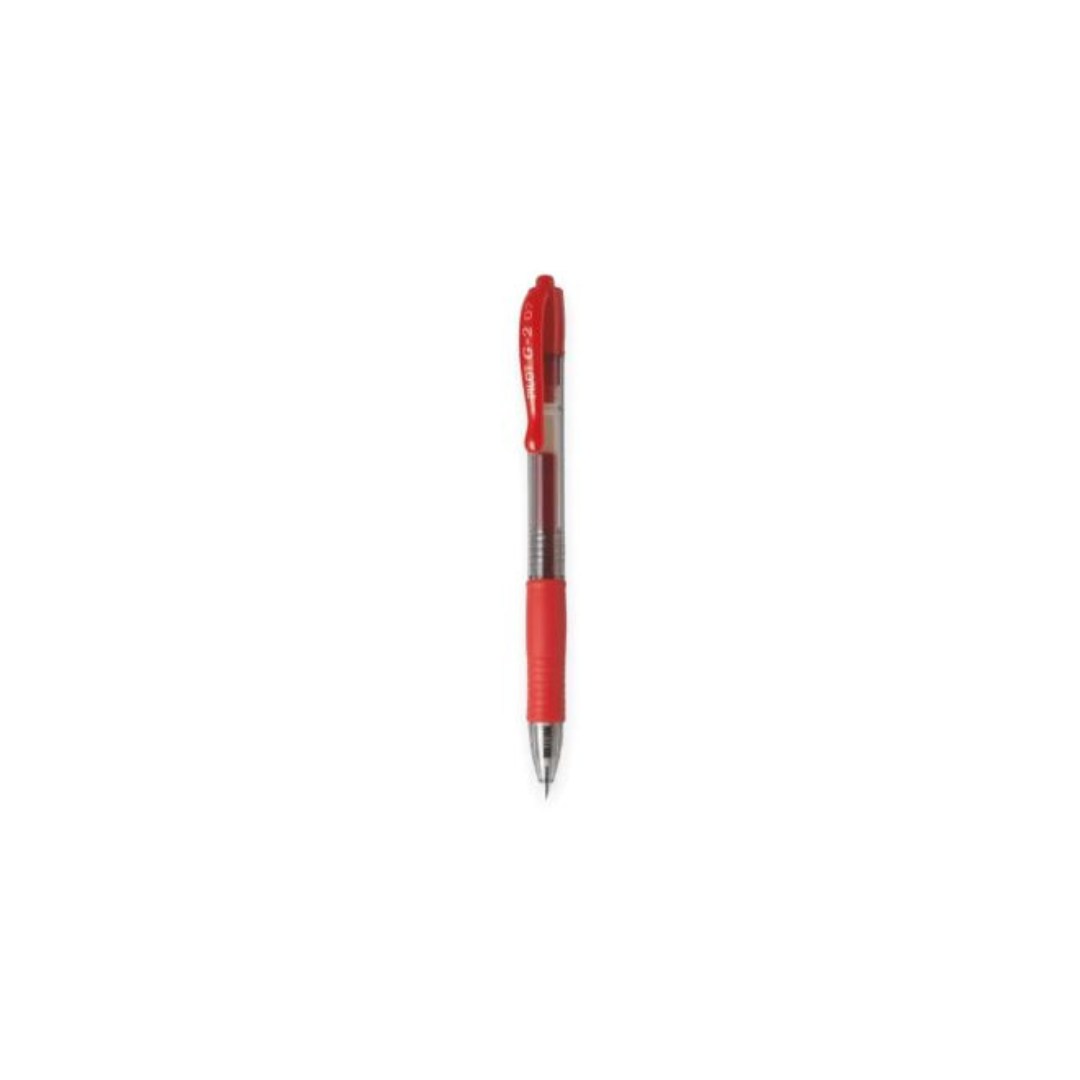 Pen 0.7 Pilot Gel G2 Retractable Red