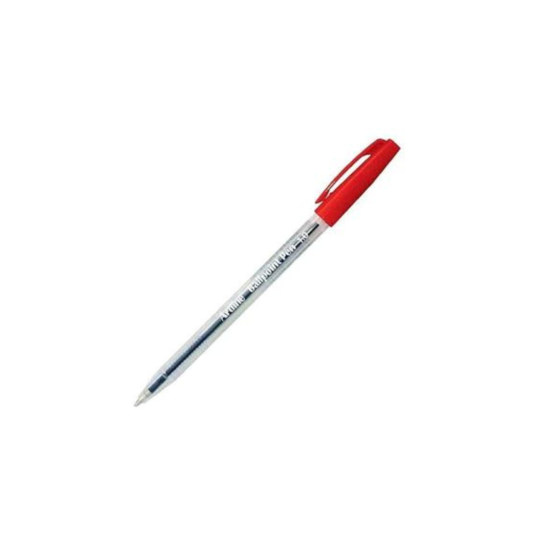 Pen Artline Ballpoint Stik Red EK8210
