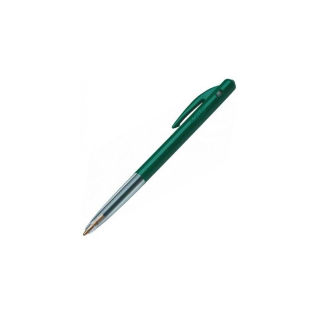 Pen Bic Clic Ballpoint Medium Green