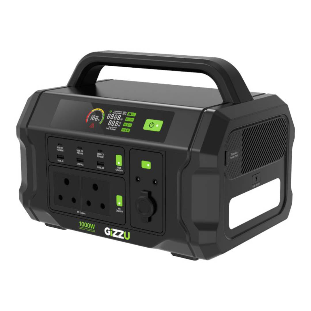 Gizzu 1220WH 1000W Portable Power Station 02