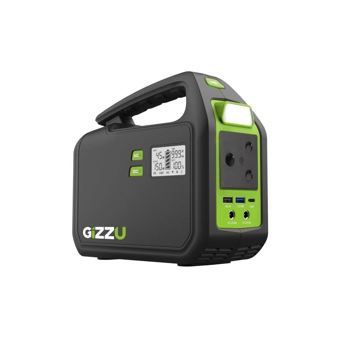Gizzu 150W 242WH Portable Power Station