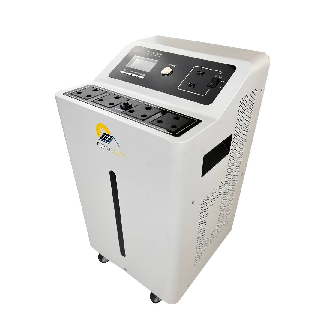 NavaSolar 3KW Inverter with 100ah Lithium Battery 25.6V