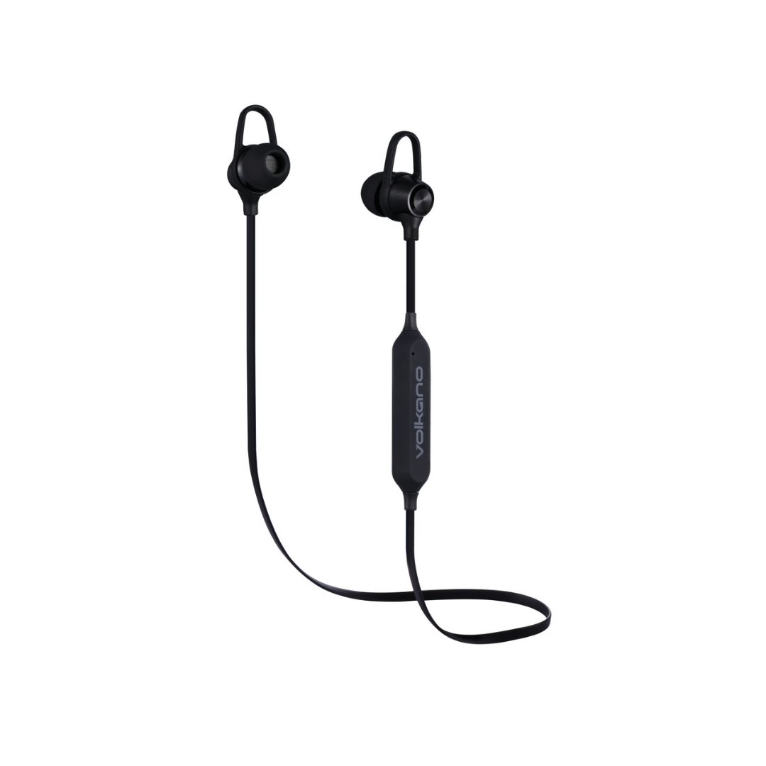 Volkano Rush 2.0 Series Bluetooth Earphones Mic Black
