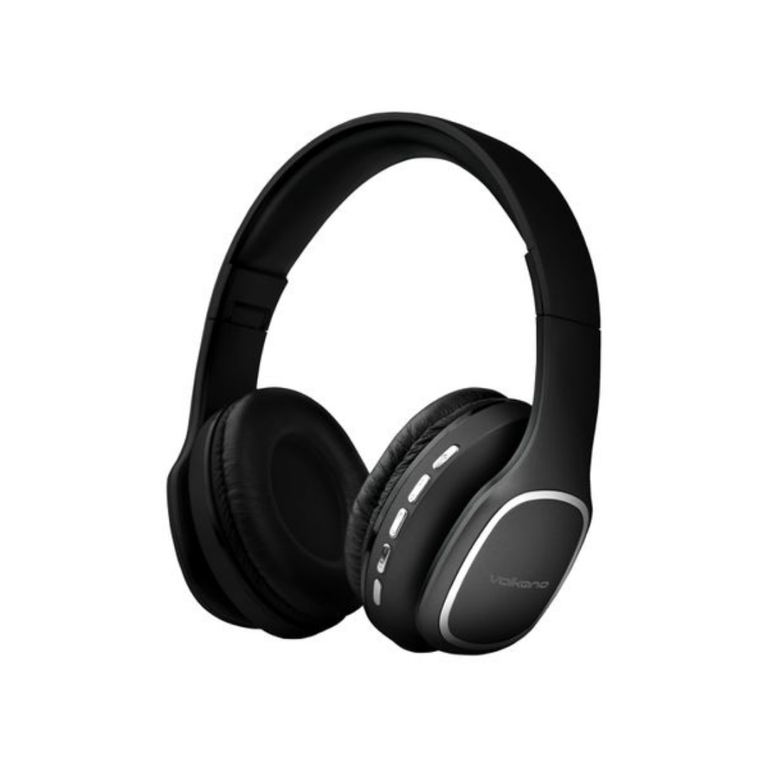 Volkano Phonic Series Bluetooth Headphones Black