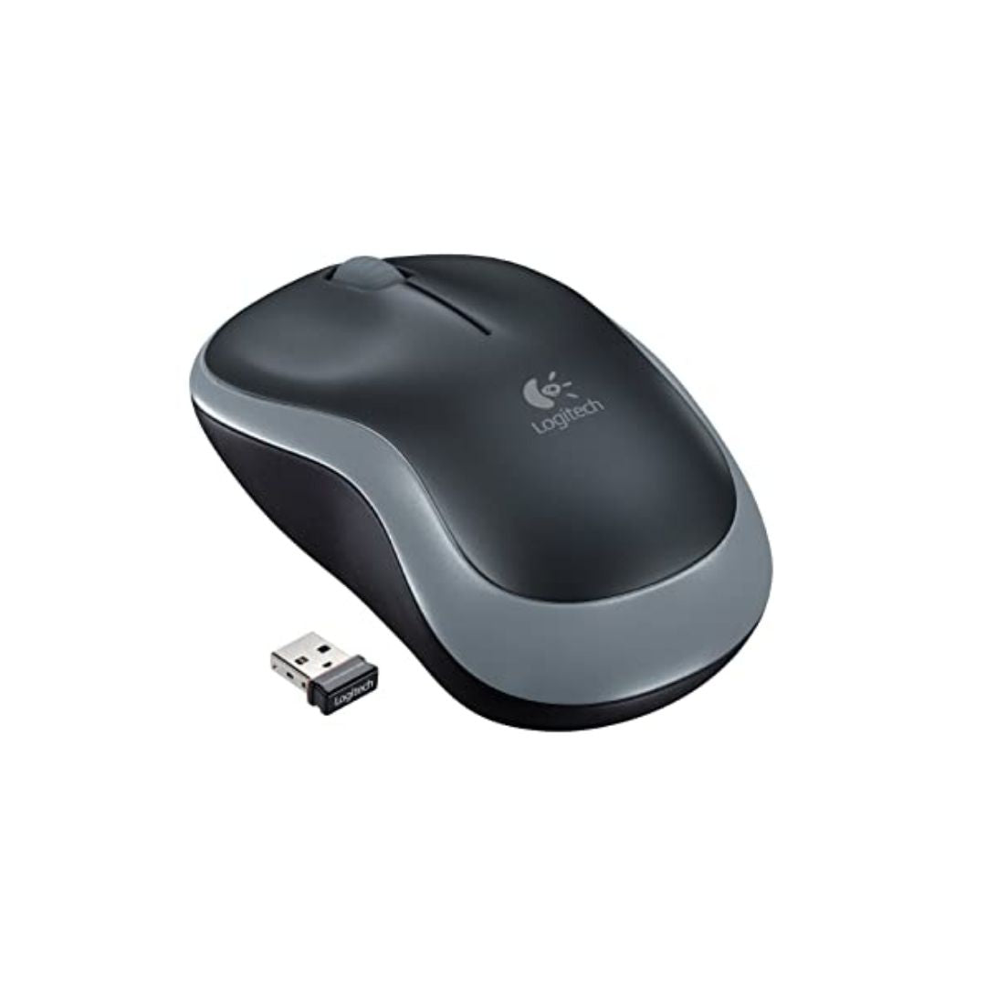 Mouse Logitech M185 Wireless Black & Grey
