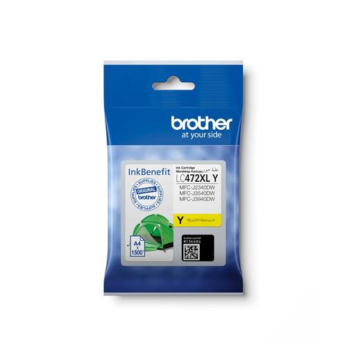 Brother LC472XL Yellow Cartridge