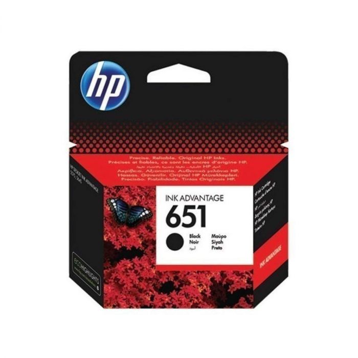 HP 651 STD Black Inkjet - Original