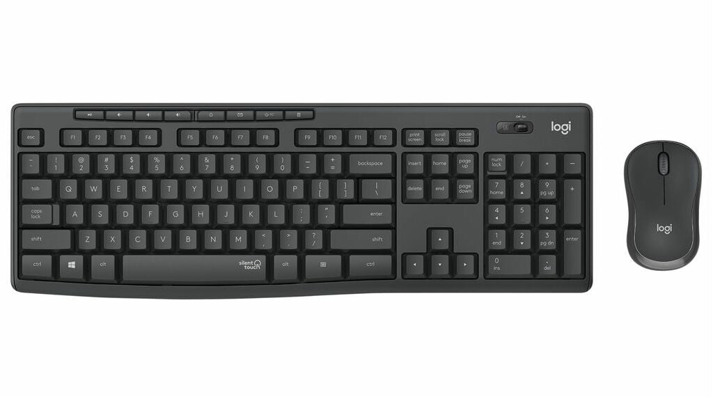 Logitech Combo MK295 Silent Touch Wireless Keyboard & Mouse
