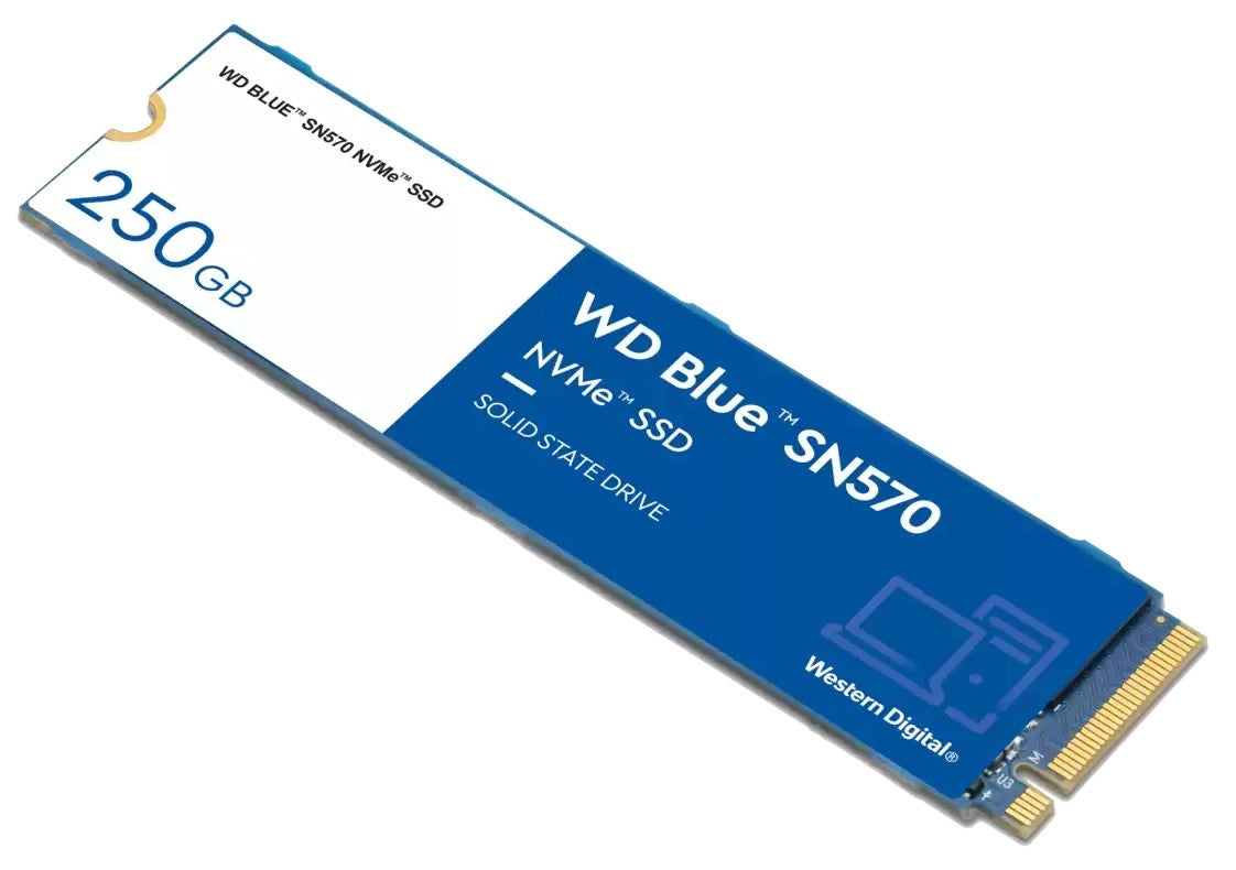 WD Blue 250GB M.2 SN570 SSD NVMe 5 Year Warranty