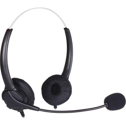 Headset Tuff-Luv USB Noise Cancelling with Mic Black
