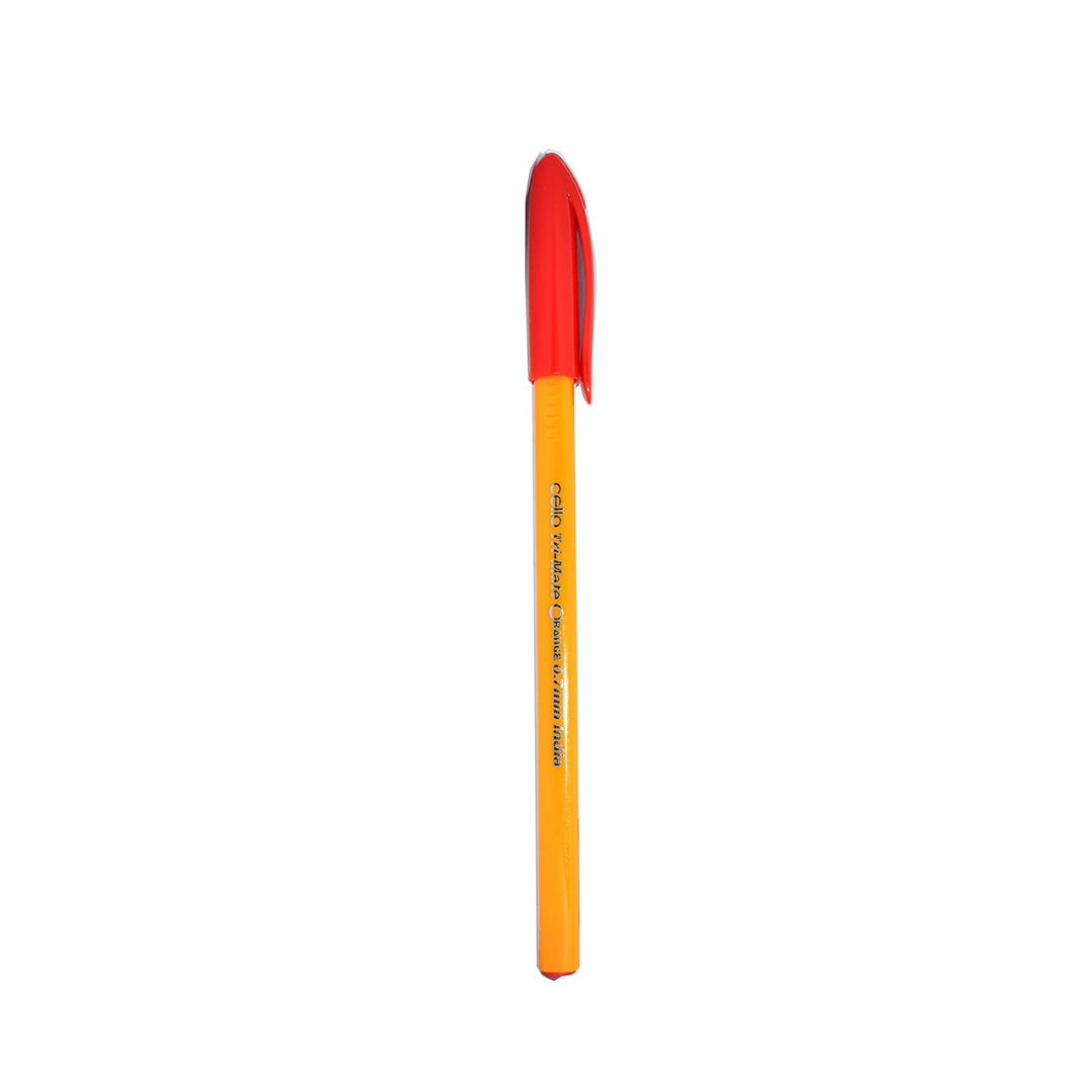 Pen Cello Trimate Ballpoint Red - Main Image