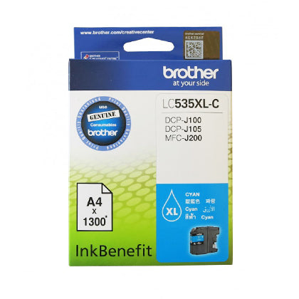 Brother LC535XL Cyan Inkjet - Original
