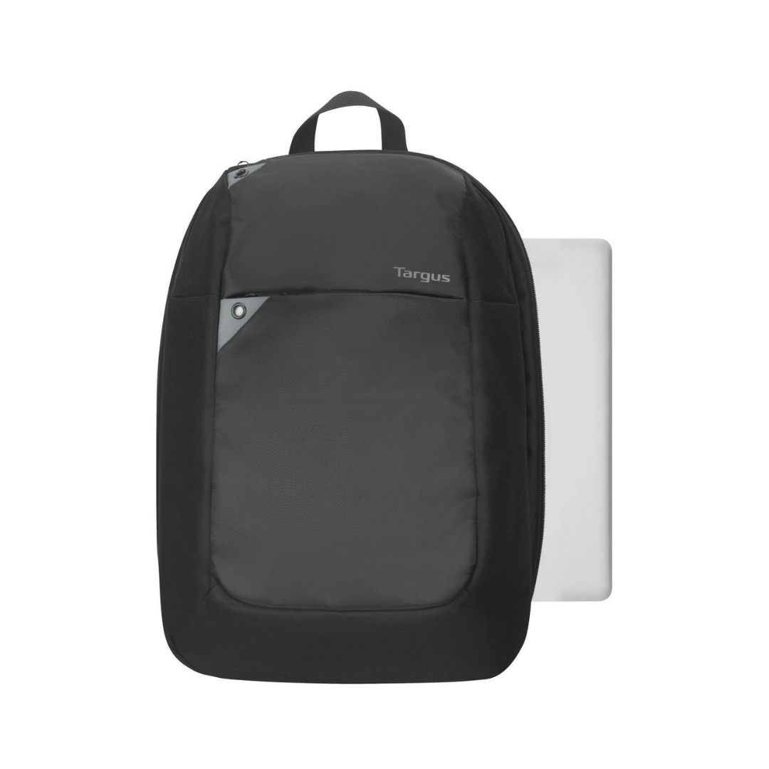 Targus Intellect 15.6" Laptop Backpack - Black/Grey 01