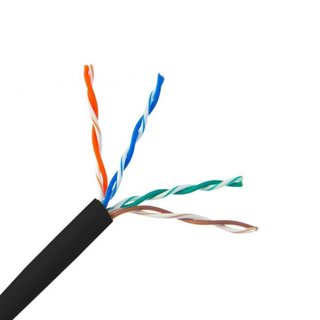 CAT5 Patch Cable 0.5M Black