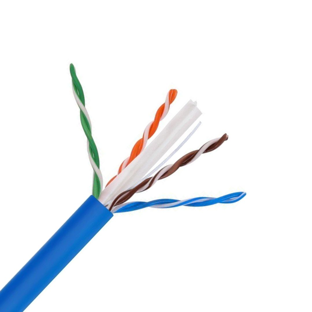 UTP Network Cable CAT6 CCA per meter (500M Roll) Blue