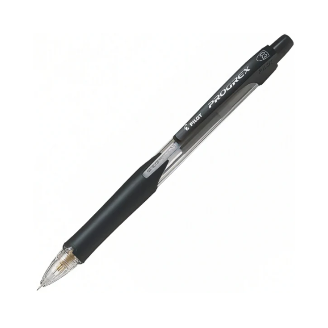 CLUTCH PENCIL 0.3 HB PROGREX BLACK PILOT SWPB2S