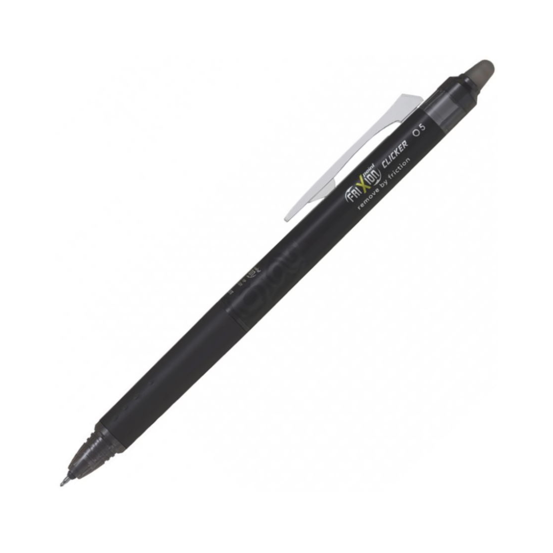 PILOT Frixion Clicker Erasable Roller Ball Pen 0.5mm Black