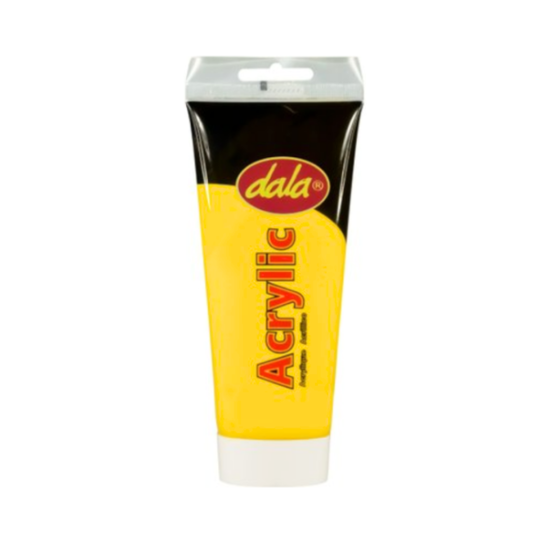 DALA ACRYLIC PAINT 75ml TUBE PERM YELLOW