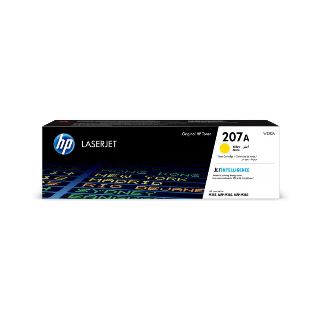 HP 207A Yellow Toner Cartridge 1,350 Pages Original W2212A