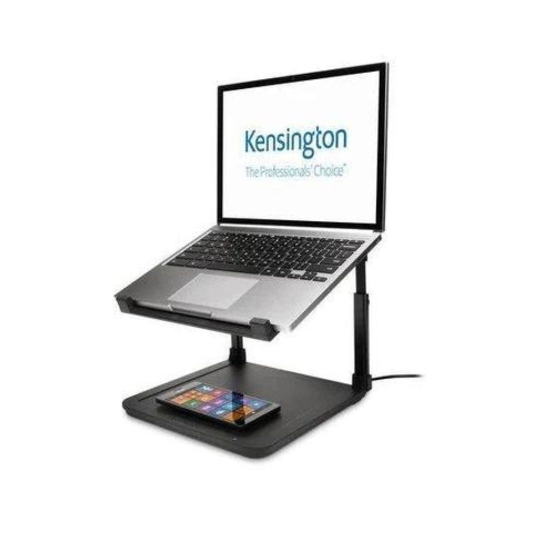 Laptop Stand Kensington SmartFit Riser Wireless Phone Charge