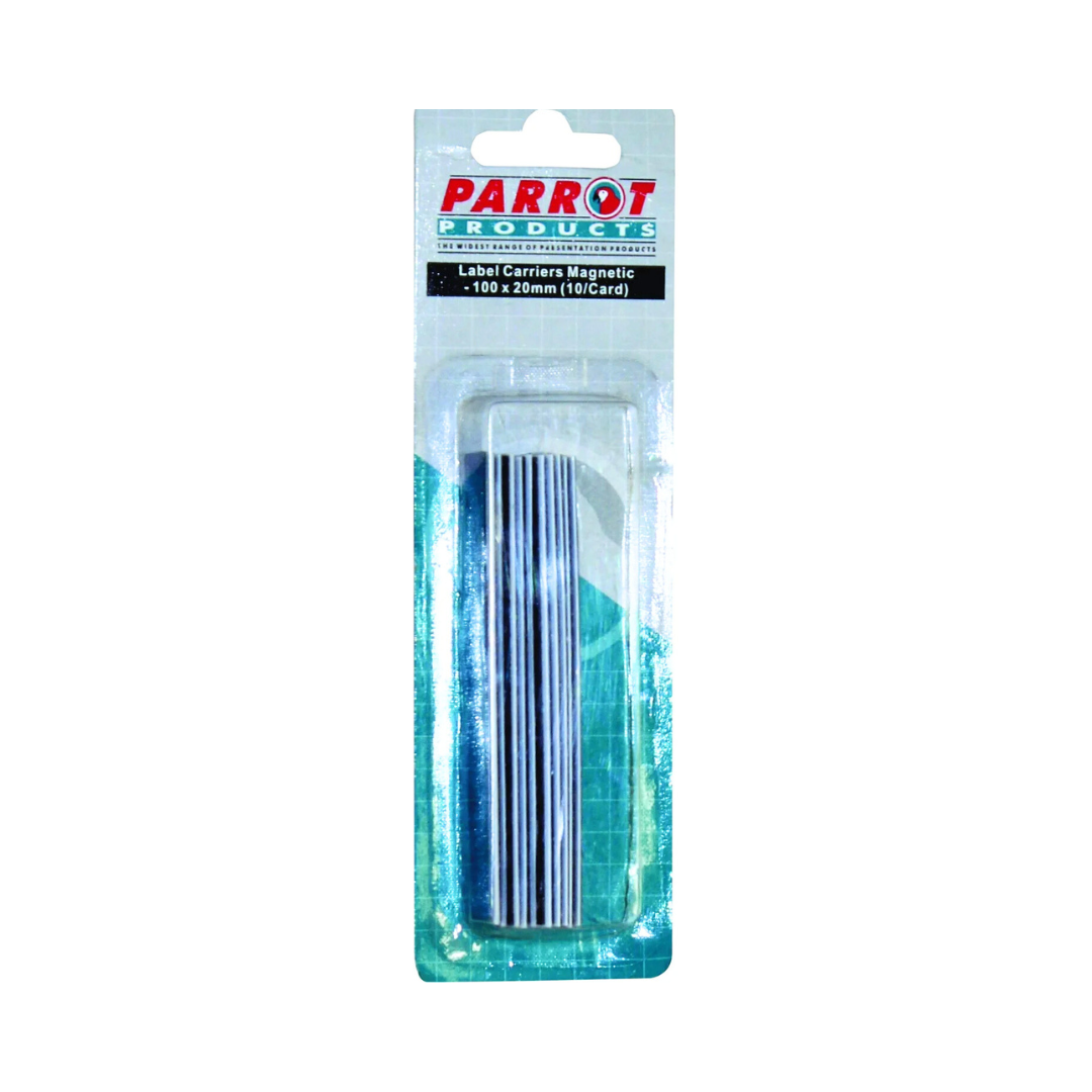 Label Carriers 20x60mm Parrot Magnetic 10 pack