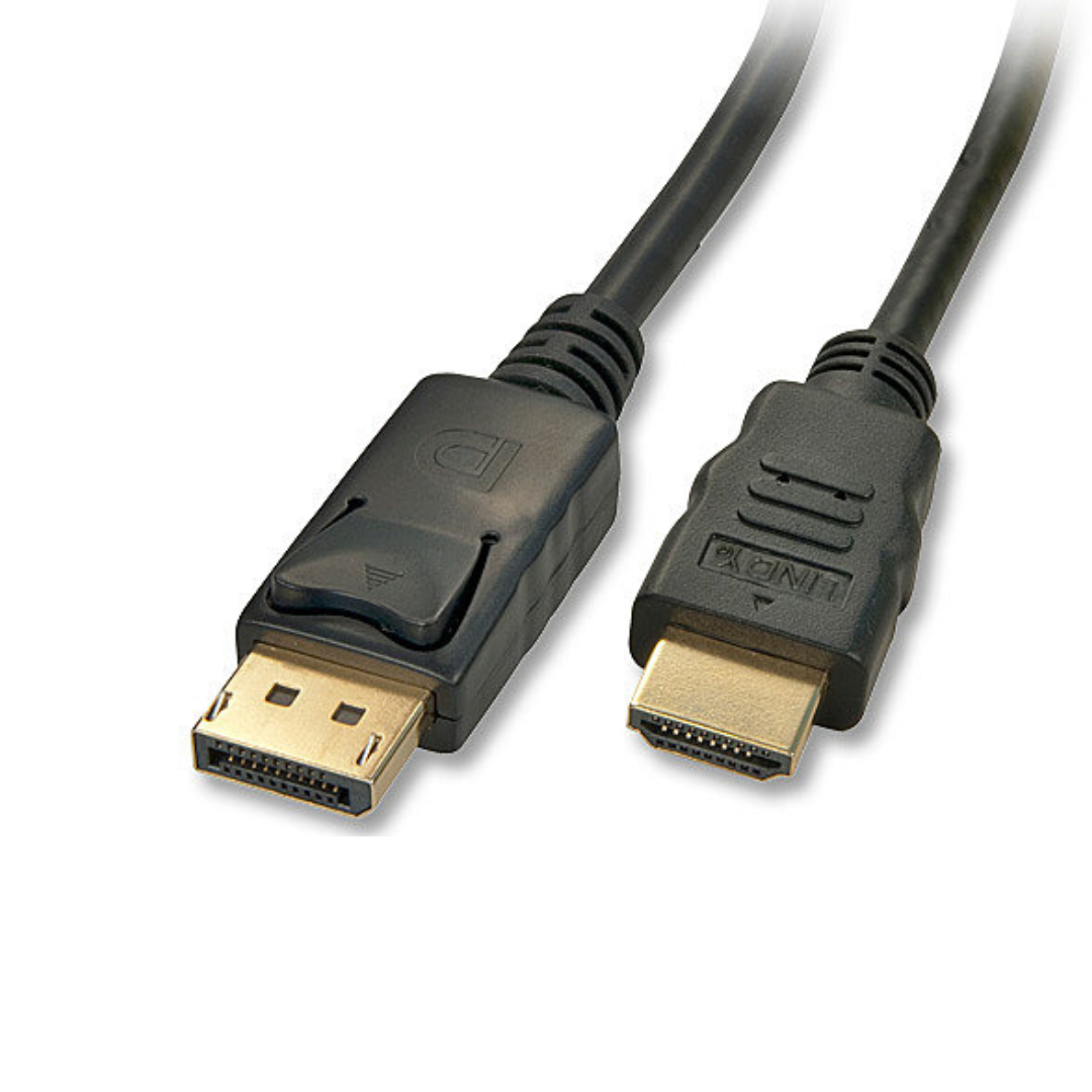 Lindy 3M DisplayPort Male to HDMI Male