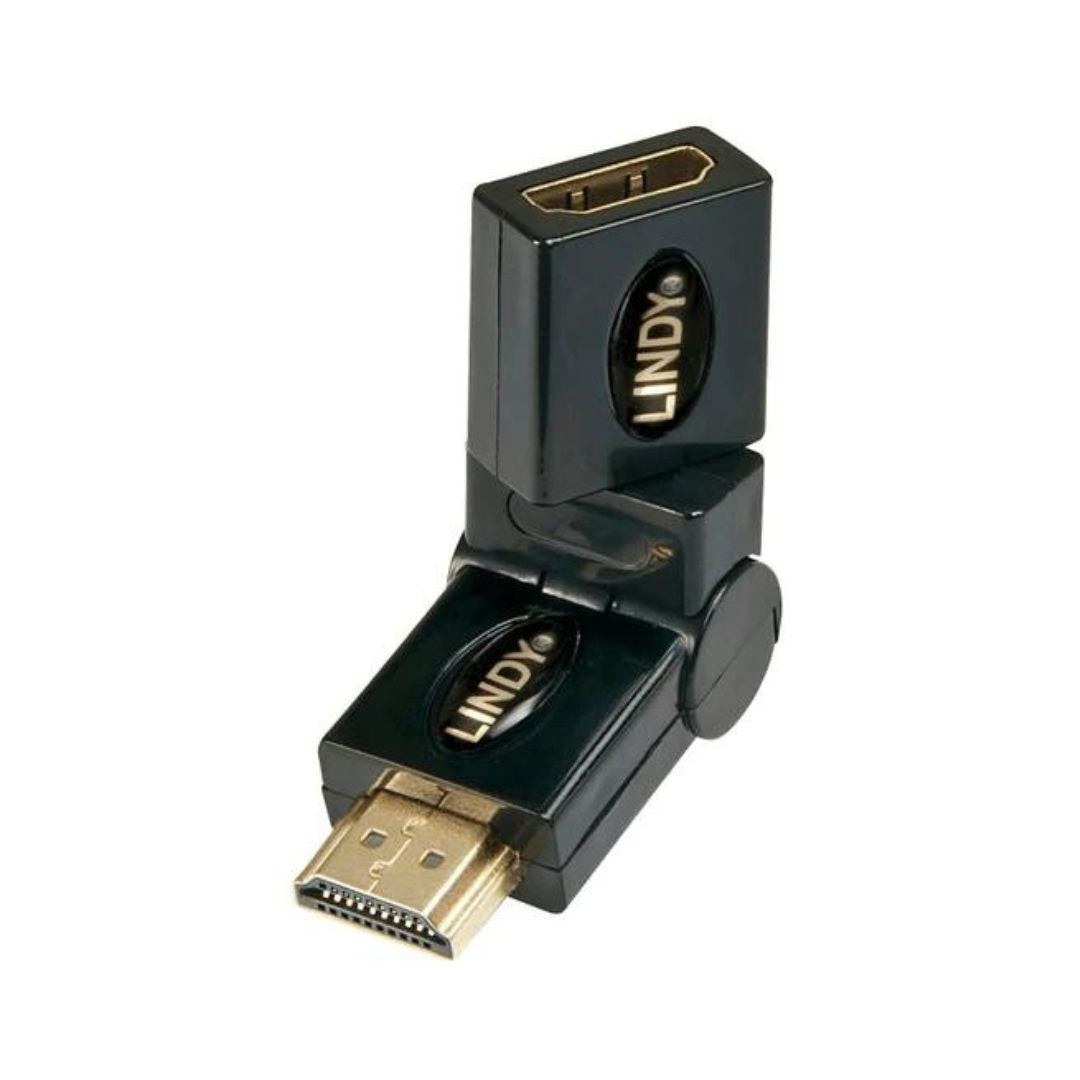 Lindy HDMI(M)-HDMI(F) 360 Degree Adapter