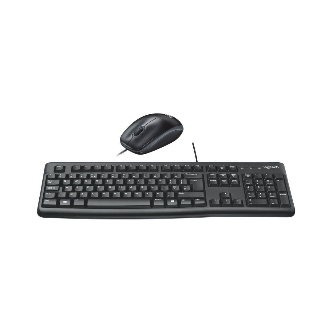 Logitech MK120 Corded Keyboard and Mouse