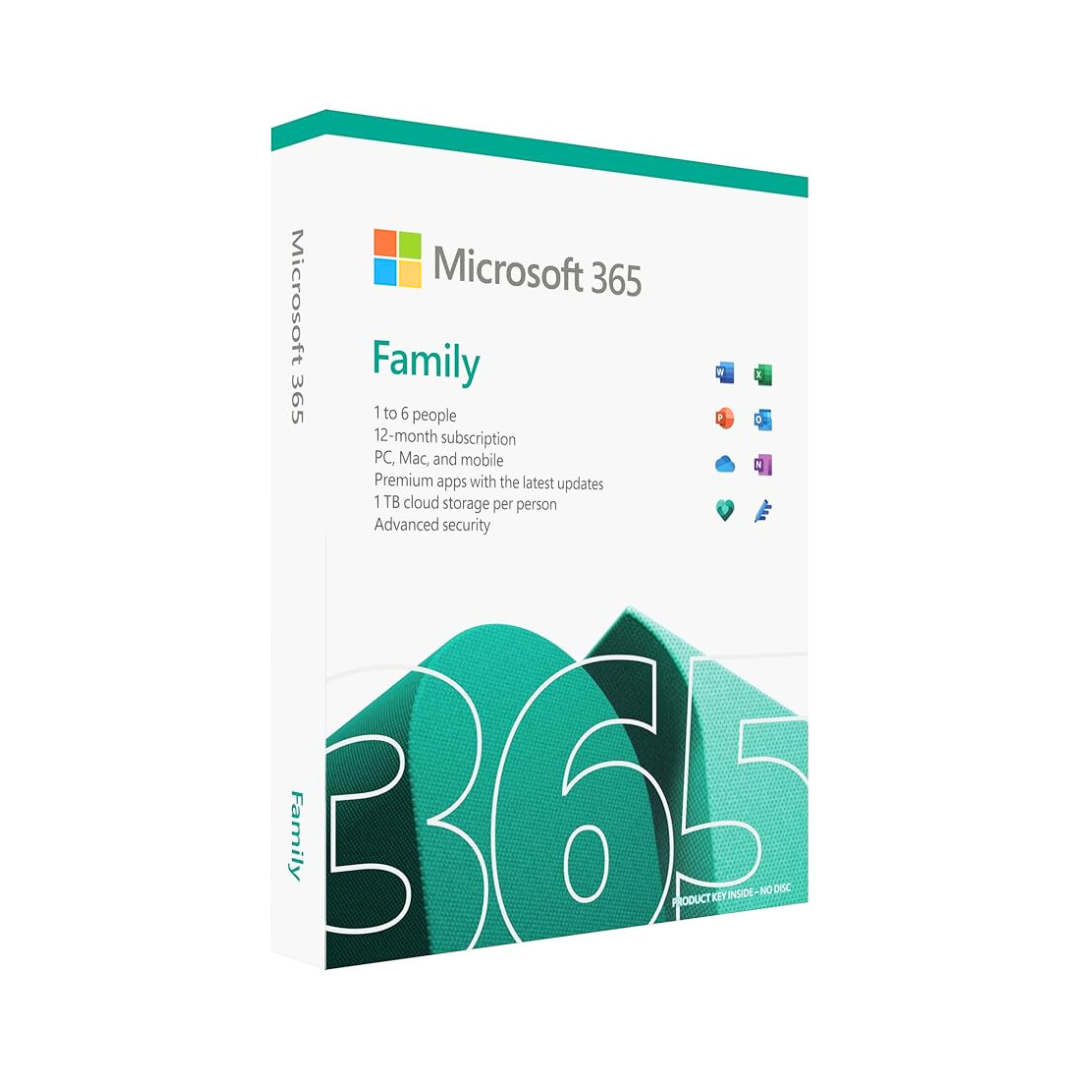 MICROSOFT 365 Family (Up to 6 Users)