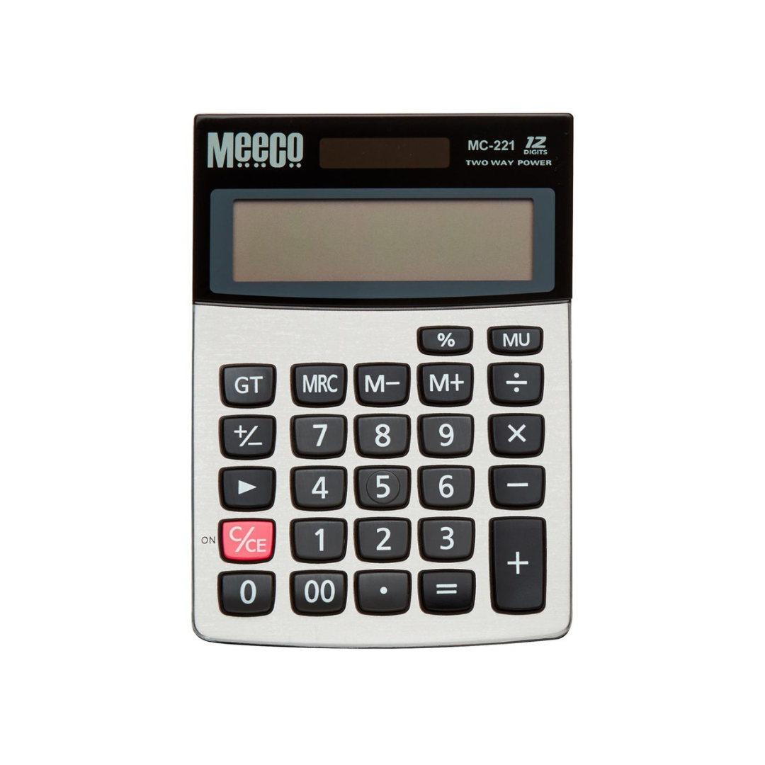 Meeco 12 Digit Calculator