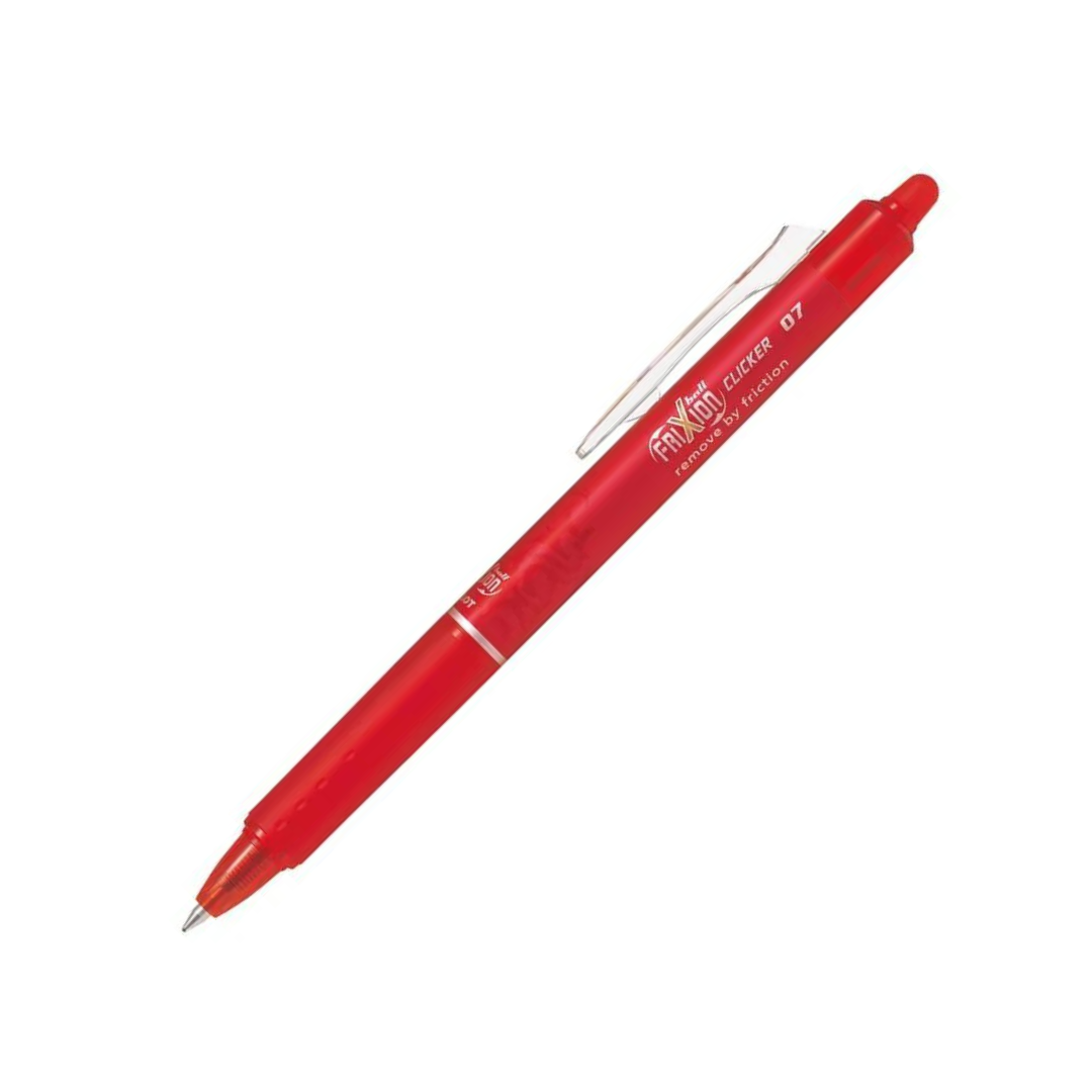 Pilot Pen Frixion Rollerball Clicker Red