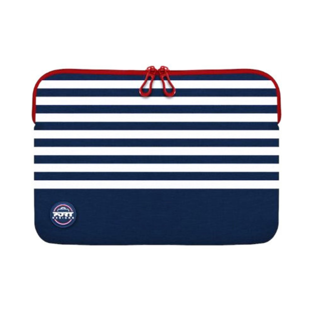 Port Designs La Marinière 15.6" Notebook Sleeve (Navy)