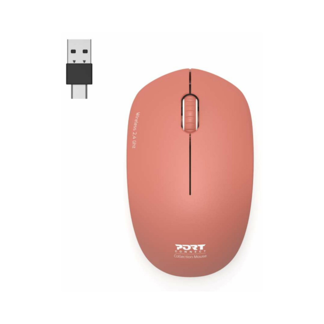 Port Mouse Collection Wireless Terracotta