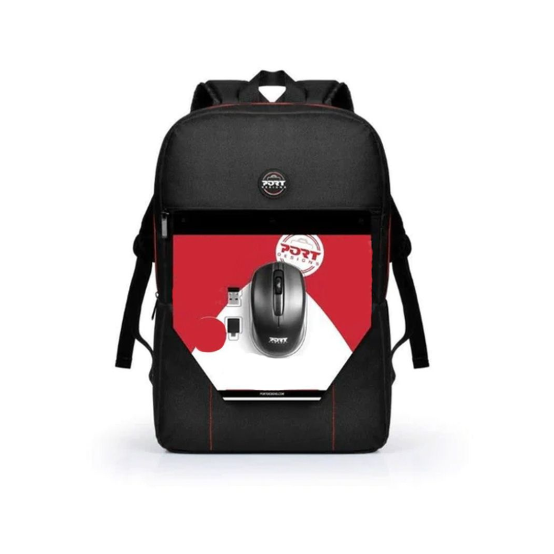 Port Premium 15.6' Backpack + Wireless Mouse