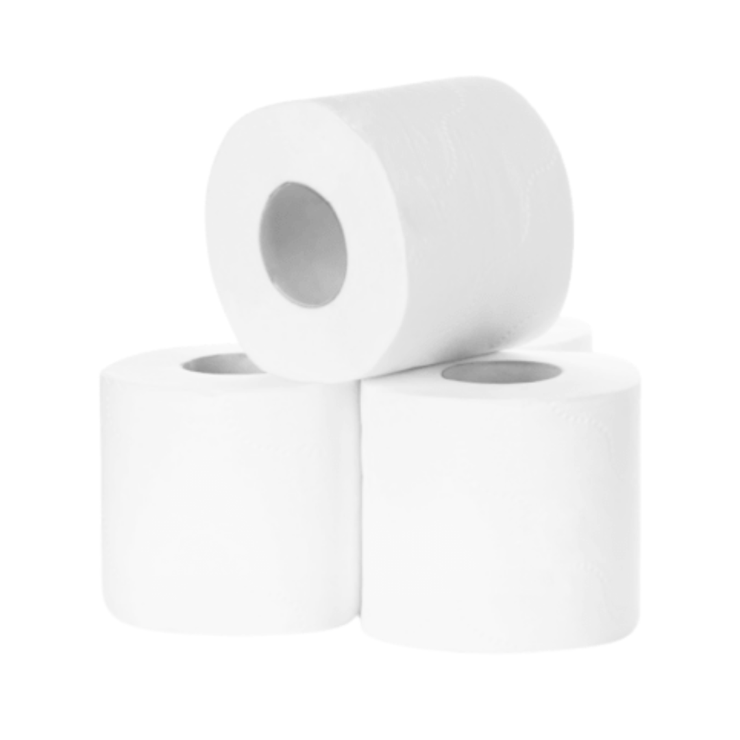 Toilet paper rolls single - 2ply