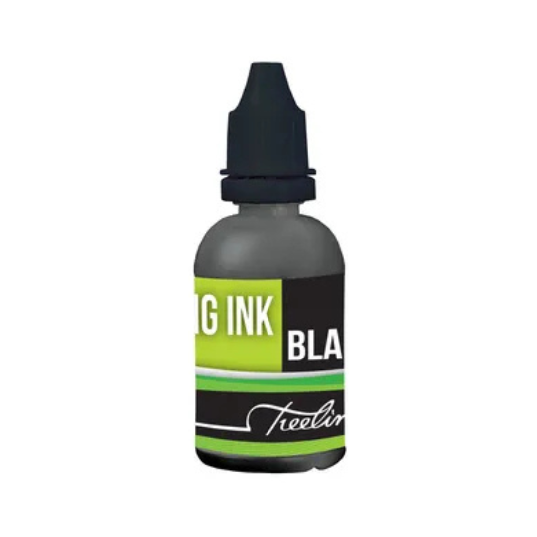 Ink 30ml Treeline Endorsing Stamp Black